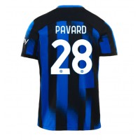 Fotbalové Dres Inter Milan Benjamin Pavard #28 Domácí 2023-24 Krátký Rukáv